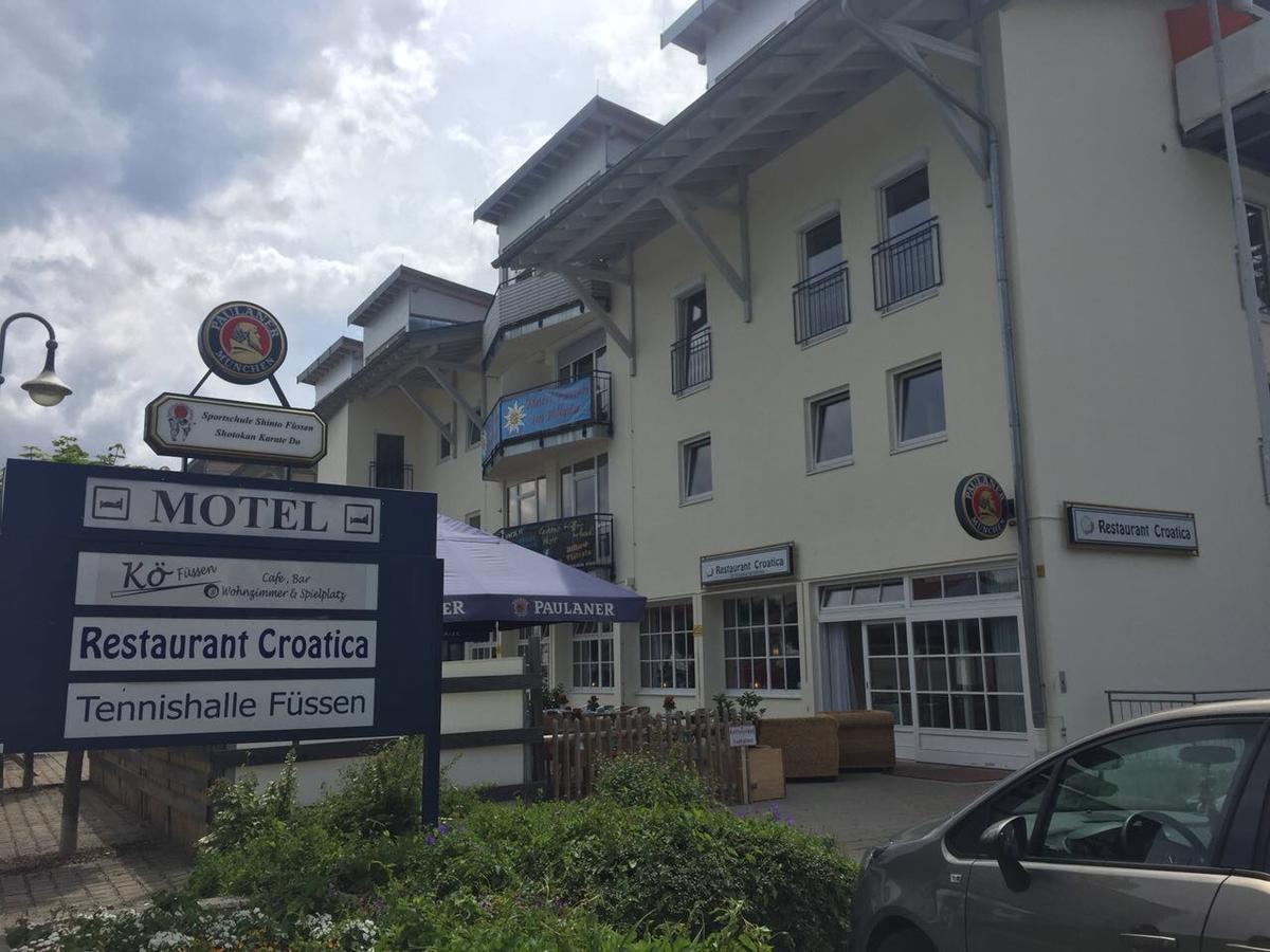 Motel Fuessen Im Allgaeu Eksteriør bilde